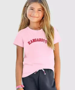 KangaROOS T-Shirt mit Flockdruck