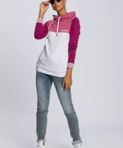 KangaROOS Kapuzensweatshirt mit modischer Kombination aus Color-Blocking und Streifen Beere-rose, Marine-nachtblau, Schwarz-weiß-hellgrau-meliert 13 KangaROOS Kapuzensweatshirt mit modischer Kombination aus Color-Blocking und Streifen Beere-rose, Marine-nachtblau, Schwarz-weiß-hellgrau-meliert -KangaROOS Verkaufsladen b8c1f8ce 4005 599e a1e7 6354033e6c42