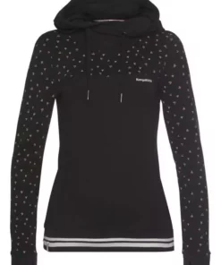 KangaROOS Hoodie mit lässiger Kapuze Hellgrau-meliert, Weiß, Schwarz, Marine -KangaROOS Verkaufsladen bb9e5638 28ec 5c70 bff5 f39246782c73