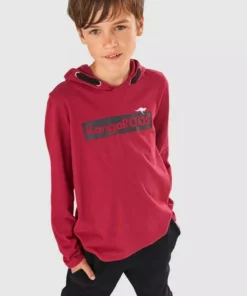KangaROOS Kapuzenshirt »mit gefütterter Kapuze«