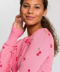 KangaROOS Strickpullover mit fruchtigem Kirschen-Druck Marine, Pink 9 KangaROOS Strickpullover mit fruchtigem Kirschen-Druck Marine, Pink -KangaROOS Verkaufsladen bdc33de2 db91 5033 8384 4db4d0304358