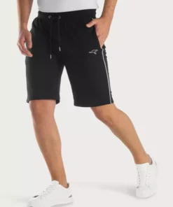 KangaROOS Relaxshorts mit kleinem Logodruck Schwarz, Navy -KangaROOS Verkaufsladen c0f90876 90a4 5374 933f f331ff77e49c