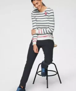 KangaROOS Streifenpullover mit kontrastfarbigen, aufgenähten Sternen Schwarz-grau-wollweiß-gestreift, Blau-weiß-rosa-gestreift, Wollweiß-blau-hellpink-gestreift 14 KangaROOS Streifenpullover mit kontrastfarbigen, aufgenähten Sternen Schwarz-grau-wollweiß-gestreift, Blau-weiß-rosa-gestreift, Wollweiß-blau-hellpink-gestreift -KangaROOS Verkaufsladen c25ff1de 211a 5e42 95fa f9c381cf0b60