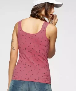 KangaROOS Ripptanktop im Doppelpack - 1x uni + 1x bedruckt Marine-weiß, Weiß-marine, Himbeere-hellgrau-meliert -KangaROOS Verkaufsladen c5c688c0 4b1b 59a6 a574 445cd7d8ce1e