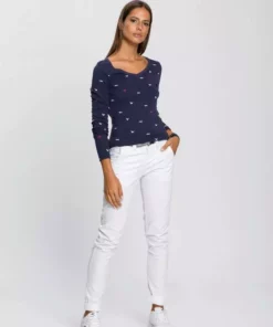 KangaROOS Langarmshirt mit hanseatischem Alloverdruck - NEUE KOLLEKTION Rosa-meliert, Marine 16 KangaROOS Langarmshirt mit hanseatischem Alloverdruck - NEUE KOLLEKTION Rosa-meliert, Marine -KangaROOS Verkaufsladen c66e889b 0e4d 525c b608 be81f7f6fddb