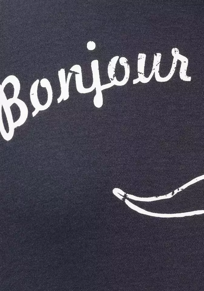 KangaROOS Sweatshirt mit auffälligem Print Himbeere, Marine 6 KangaROOS Sweatshirt mit auffälligem Print Himbeere, Marine – Bild 6