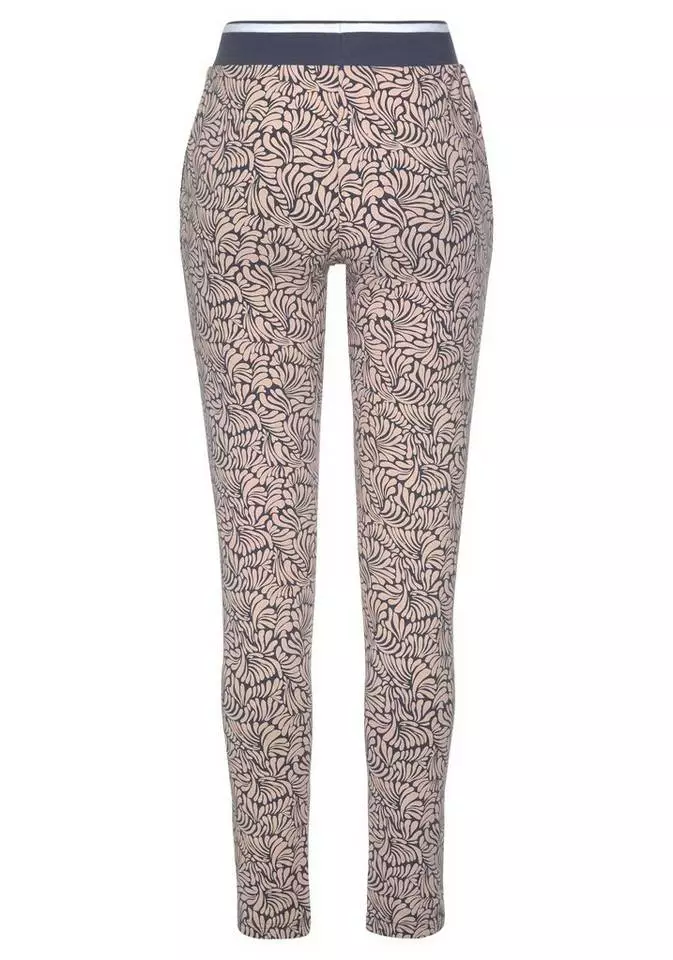 KangaROOS Loungehose mit modischem Allover-Druck und elastischem Bund - NEUE KOLLEKTION Schwarz-weiß, Jeansblau-rosa 8 KangaROOS Loungehose mit modischem Allover-Druck und elastischem Bund - NEUE KOLLEKTION Schwarz-weiß, Jeansblau-rosa – Bild 8