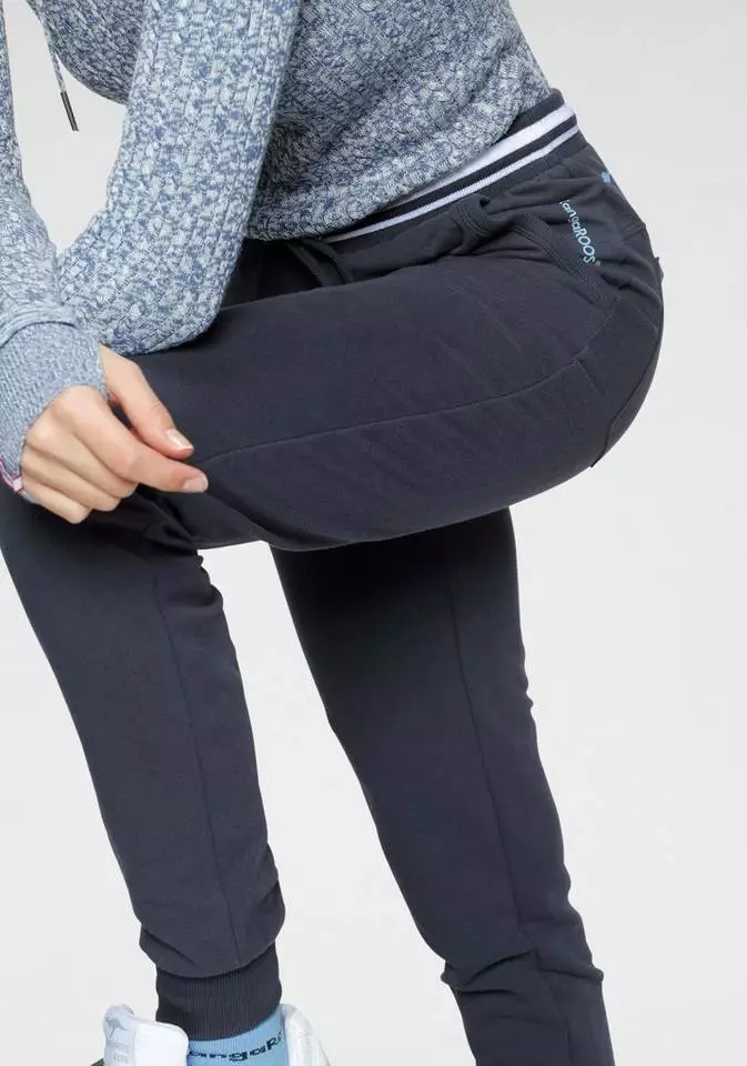 KangaROOS Jogginghose Mit gestreiftem Taillenbündchen 4 KangaROOS Jogginghose Mit gestreiftem Taillenbündchen – Bild 4