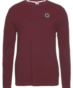 KangaROOS Langarmshirt mit Logobrustbadge Bordeaux, Marine -KangaROOS Verkaufsladen cb914e0b f472 5dd2 ac20 4ac988c2e1e6