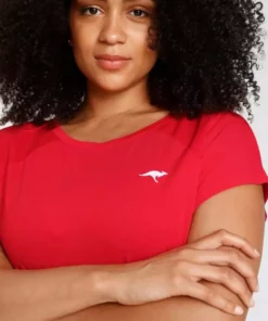 KangaROOS T-Shirt »Nachhaltige LENZING™ ECOVERO™ Viskose« Rot, Schwarz 10 KangaROOS T-Shirt »Nachhaltige LENZING™ ECOVERO™ Viskose« Rot, Schwarz -KangaROOS Verkaufsladen cd037fa8 f108 58d8 9f1d db2f3fe18bc1