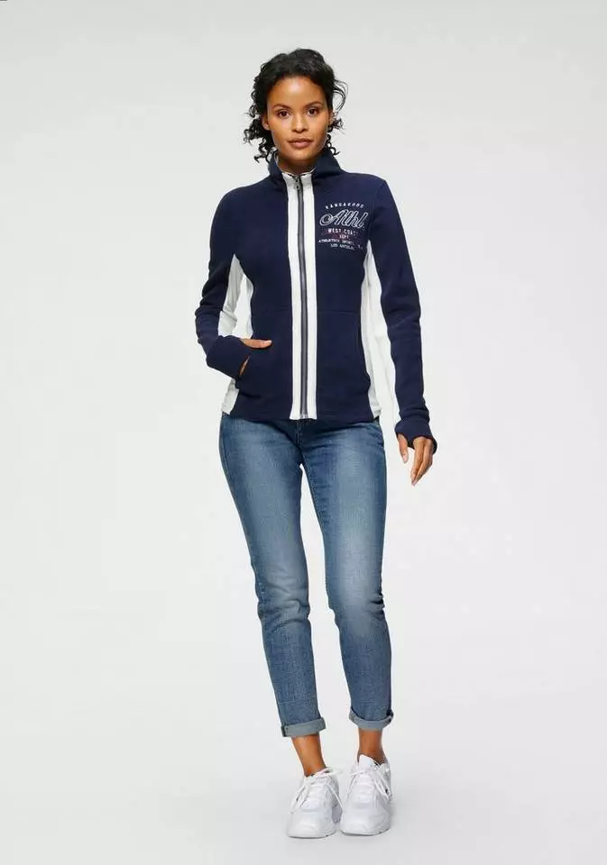 KangaROOS Fleecejacke mit kontrastfarbenen Einsätzen 7 KangaROOS Fleecejacke mit kontrastfarbenen Einsätzen – Bild 7