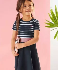 KangaROOS Jerseykleid mit Glitzerband in der Taille 7 KangaROOS Jerseykleid mit Glitzerband in der Taille -KangaROOS Verkaufsladen d1296055 e122 5de7 be62 04051003cf2e