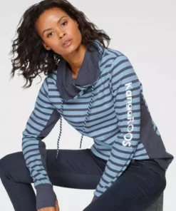 KangaROOS Streifenpullover mit tollem hohen Kragen und Tunnelzug - NEUE KOLLEKTION Grafit-wollweiß, Hellblau-marine 13 KangaROOS Streifenpullover mit tollem hohen Kragen und Tunnelzug - NEUE KOLLEKTION Grafit-wollweiß, Hellblau-marine -KangaROOS Verkaufsladen d31a0369 89c9 534b a515 fb1d94a9af22