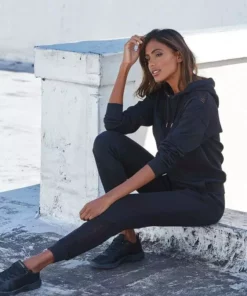 KangaROOS Hoodie mit Lochmuster über den Brustbereich Schwarz, Petrol -KangaROOS Verkaufsladen d575a16d 1e96 5087 b249 eb2213a751fd