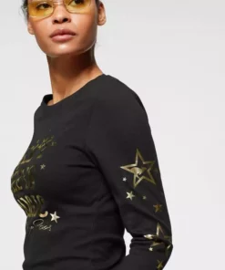 KangaROOS Langarmshirt mit goldschimmernem Sternen-Druck - NEUE KOLLEKTION 10 KangaROOS Langarmshirt mit goldschimmernem Sternen-Druck - NEUE KOLLEKTION -KangaROOS Verkaufsladen d62cecd3 065c 5018 a8fc 1b4d264278f9
