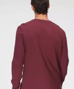 KangaROOS Langarmshirt mit Logobrustbadge Bordeaux, Marine -KangaROOS Verkaufsladen d6f5b3d5 9735 5539 a9f1 ff15342864c4