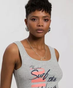 KangaROOS Tanktop mit "surf-life" Logo-Druck - NEUE KOLLEKTION Weiß, Marine, Hellgrau-meliert -KangaROOS Verkaufsladen d74a52e7 6738 59f1 8083 96a0fde7645a