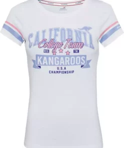 KangaROOS T-Shirt mit coolem Frontprint im College-Look - NEUE KOLLEKTION -KangaROOS Verkaufsladen dbca1090 a677 588e 983f 93a3e4758357