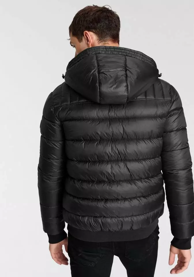 KangaROOS Steppjacke mit abnehmbarer Kapuze Schwarz, Gelb, Blau 2 KangaROOS Steppjacke mit abnehmbarer Kapuze Schwarz, Gelb, Blau – Bild 2