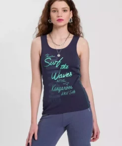 KangaROOS Tanktop mit "surf-life" Logo-Druck - NEUE KOLLEKTION Weiß, Marine, Hellgrau-meliert -KangaROOS Verkaufsladen e08fe123 cad1 5568 8cfa c6c10655bfaa