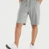 KangaROOS Relaxshorts aus weicher Sweatware Schwarz, Grau-meliert