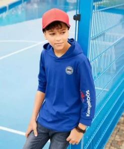 KangaROOS Kapuzenshirt »mit Ärmeldruck« -KangaROOS Verkaufsladen e2312b30 b0eb 5f3e a788 1d133c54da4c