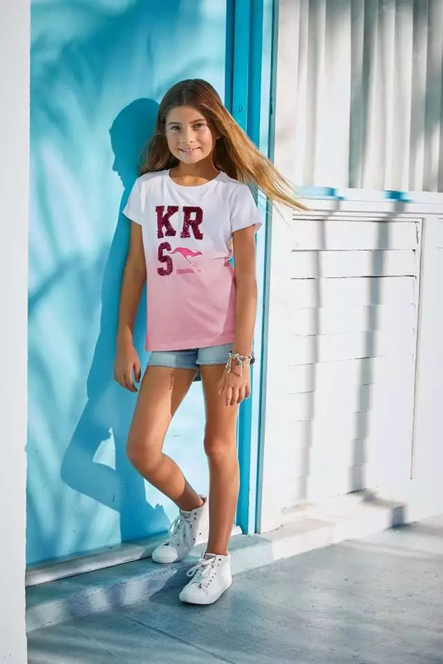 KangaROOS T-Shirt Im Farbverlauf mit Wendepailletten 6 KangaROOS T-Shirt Im Farbverlauf mit Wendepailletten – Bild 6