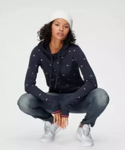 KangaROOS Kapuzenpullover mit Minimal-Allover-Druck Marine, Graublau, Schwarz -KangaROOS Verkaufsladen ea69f92b 944e 50fe 980d 897305070f4f