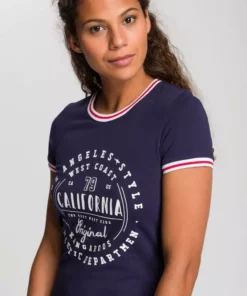 KangaROOS Jerseykleid mit Glitzer-Print vorne Schwarz, Marine -KangaROOS Verkaufsladen ea7a0984 80ce 59e5 b03a ecffc5215307