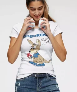 KangaROOS T-Shirt mit Comic-Print