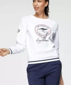 KangaROOS Sweatshirt mit großem Retro Label-Druck im Collage-Look - NEUE KOLLEKTION Hellgrau-meliert, Marine, Weiß 17 KangaROOS Sweatshirt mit großem Retro Label-Druck im Collage-Look - NEUE KOLLEKTION Hellgrau-meliert, Marine, Weiß -KangaROOS Verkaufsladen edab1e40 2ad7 5f89 a36a 3d2dc7ab8613