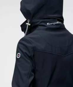 KangaROOS Softshelljacke mit versteckt, verstaubarer Kapuze Schwarz, Rosa, Marine, Graublau -KangaROOS Verkaufsladen edecddf8 e2ac 5851 bd2c 025248e64ce4