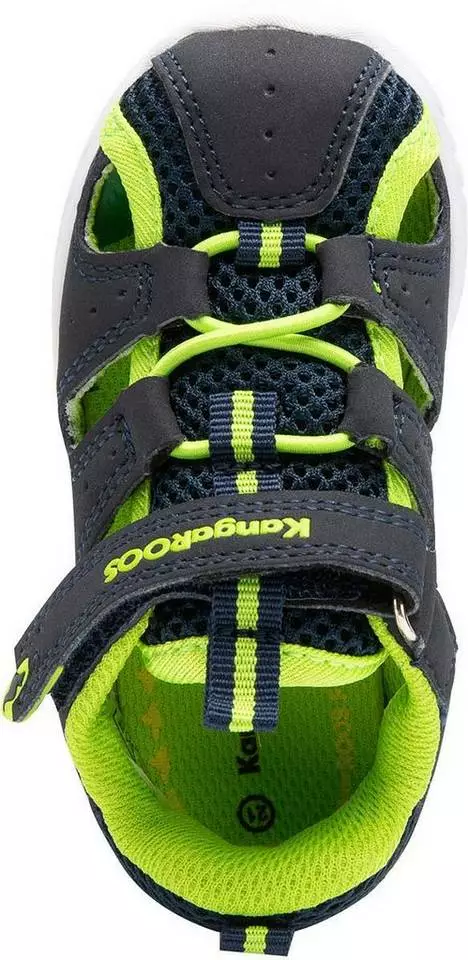 KangaROOS »KI-Rock Lite EV« Sneaker Grau-blau, Blau-lime 4 KangaROOS »KI-Rock Lite EV« Sneaker Grau-blau, Blau-lime – Bild 4