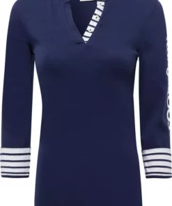 KangaROOS 3/4-Arm-Shirt mit großem Markenschriftzug am Arm Weiß-blau, Schwarz-weiß, Marine-weiß 12 KangaROOS 3/4-Arm-Shirt mit großem Markenschriftzug am Arm Weiß-blau, Schwarz-weiß, Marine-weiß -KangaROOS Verkaufsladen f17cae44 42af 5479 9ec5 54bcb27920ae