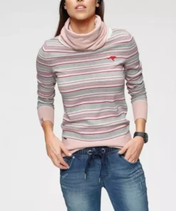 KangaROOS Streifenpullover mit großem doppellagigem Rollkragen Blau-weiß-gestreift, Hellgrau-rosa-gestreift 17 KangaROOS Streifenpullover mit großem doppellagigem Rollkragen Blau-weiß-gestreift, Hellgrau-rosa-gestreift -KangaROOS Verkaufsladen f3752401 401a 54d3 bf02 6f927a2c2cc7