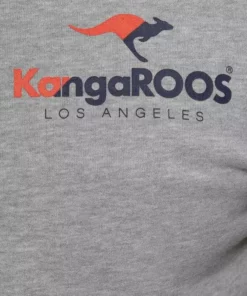 KangaROOS Kapuzensweatshirt mit Logobrustprint Grau-meliert, Schwarz -KangaROOS Verkaufsladen f3ef5096 fdc7 5b8d a6c6 689488c045bb