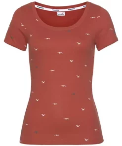 KangaROOS T-Shirt mit Anker, Schiffchen oder Reh-Print Hellgrau-meliert, Marine, Rost, Schwarz -KangaROOS Verkaufsladen f40c2820 f46e 58aa 9308 09e283bcca50