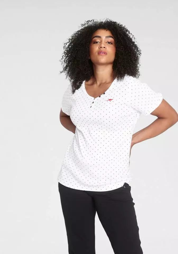 KangaROOS T-Shirt (Packung, 2-tlg., 2er-Pack) 2 KangaROOS T-Shirt (Packung, 2-tlg., 2er-Pack) – Bild 2