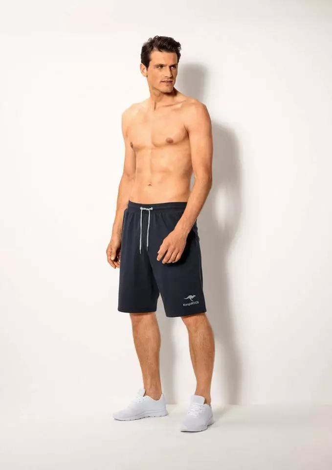 KangaROOS Relaxshorts mit Logodruck auf dem Bein 8 KangaROOS Relaxshorts mit Logodruck auf dem Bein – Bild 8