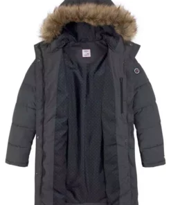 KangaROOS Steppjacke mit kuscheligem, abnehmbarem Fellimitat-Kragen an der Kapuze - NEUE KOLLEKTION Jeansblau-meliert, Schwarz-meliert 12 KangaROOS Steppjacke mit kuscheligem, abnehmbarem Fellimitat-Kragen an der Kapuze - NEUE KOLLEKTION Jeansblau-meliert, Schwarz-meliert -KangaROOS Verkaufsladen f800dbe1 5b66 5609 a5b4 478d82402cb8