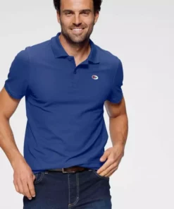 KangaROOS Poloshirt unifarben Royalblau, Khaki, Rot, Marine -KangaROOS Verkaufsladen f896fd60 00ba 5d1b a05f b356b2f3a72b