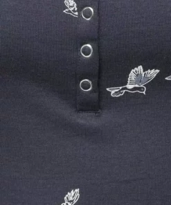 KangaROOS Langarmshirt mit modischem Vögel-Allover-Druck und Knopfleiste Weiß, Marine 13 KangaROOS Langarmshirt mit modischem Vögel-Allover-Druck und Knopfleiste Weiß, Marine -KangaROOS Verkaufsladen f9014a64 ec7f 56a8 a731 6c37ec720f8a