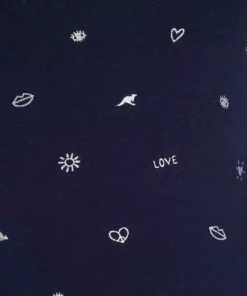 KangaROOS Langarmshirt (Packung, 2er-Pack) im Doppelpack 1x uni + 1x bedruckt - NEUE KOLLEKTION Wei&szlig;-schwarz, Marine-hellgrau-meliert -KangaROOS Verkaufsladen f9de556a f524 575e 996a a1f2bd954e41