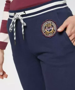 KangaROOS Jogginghose mit lässigem Beinaufschlag Marine-weiß, Anthrazit, Ecru-meliert -KangaROOS Verkaufsladen fafb06a5 9116 5122 a9c0 8b649a70a903