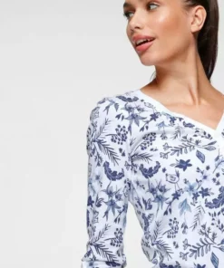 KangaROOS Shirtbluse mit Turn-up Ärmeln und blumigem Allover-Druck - NEUE KOLLEKTION -KangaROOS Verkaufsladen fb5e4aa3 d06a 570c b41d 95b8fbb51f7c