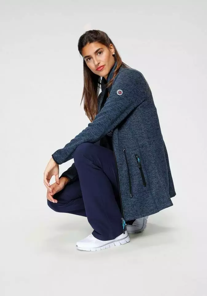 KangaROOS Strickfleecejacke mit Stehkragen und 2-Wege-Reißverschluss 10 KangaROOS Strickfleecejacke mit Stehkragen und 2-Wege-Reißverschluss – Bild 10